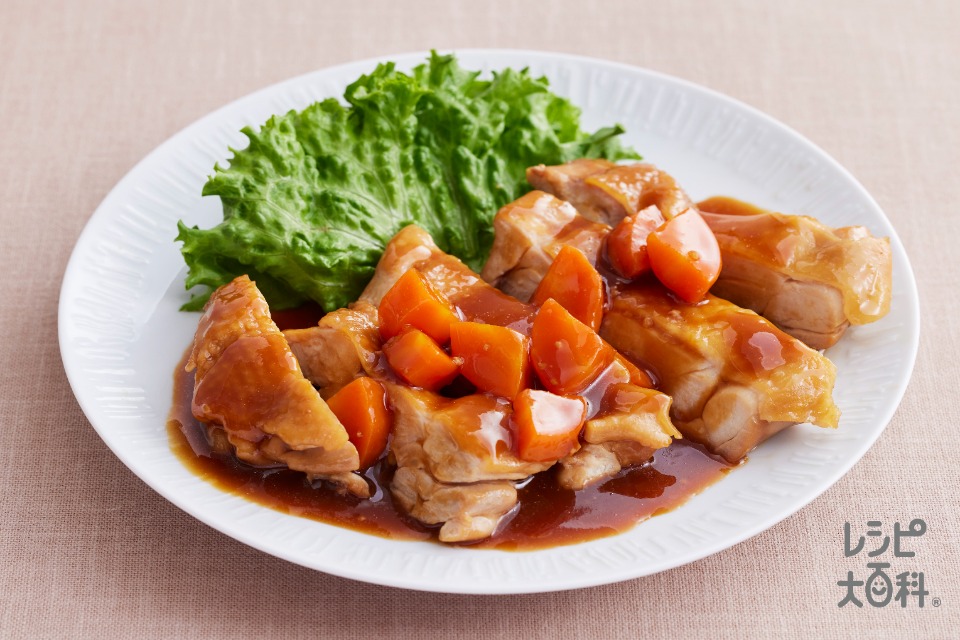 鶏とにんじんの香ばし醤油